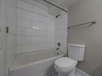 Newly renovated modern baths*